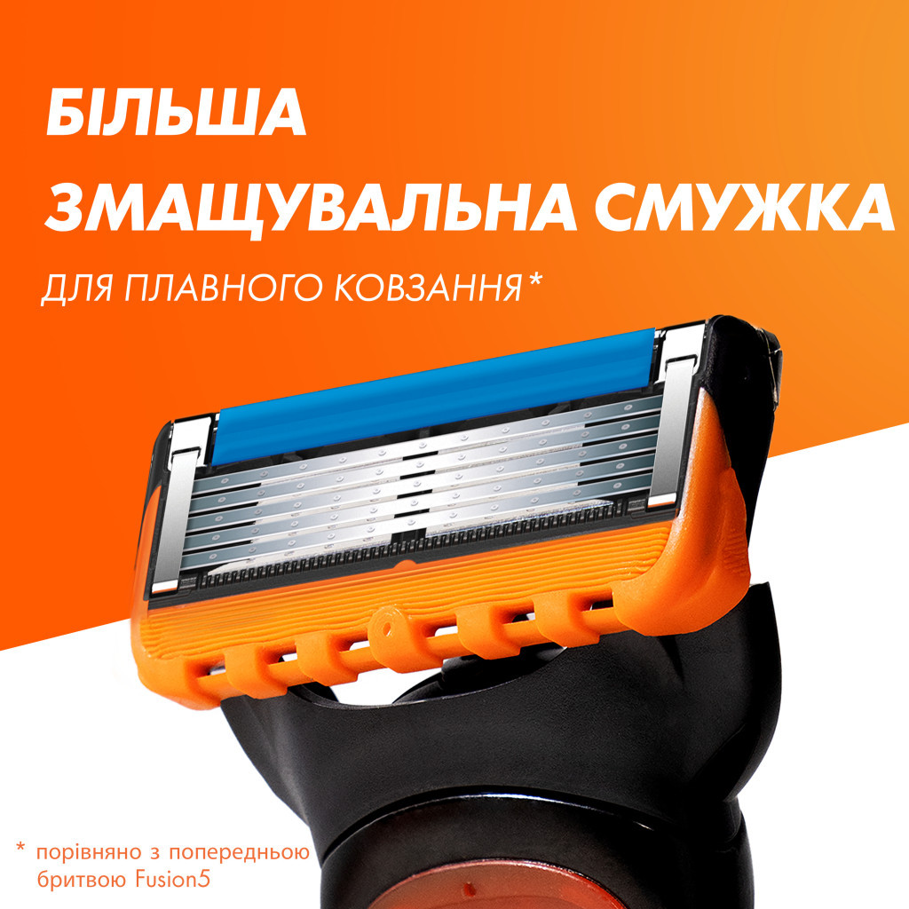 Змінні касети Gillette Fusion5 Power 4 шт. (7702018877591/7702018867219) - изображение 5