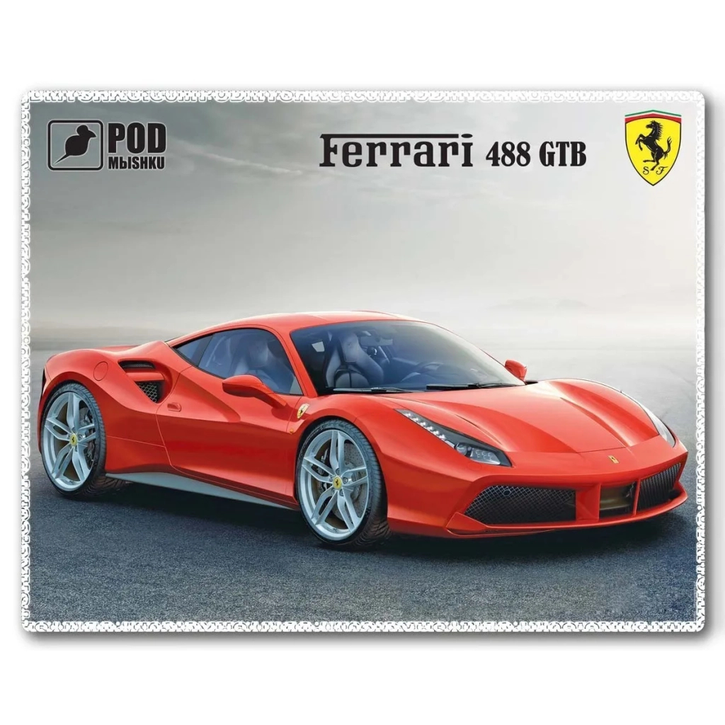 Килимок для мишки Pod Mishkou Ferrari - зображення 1