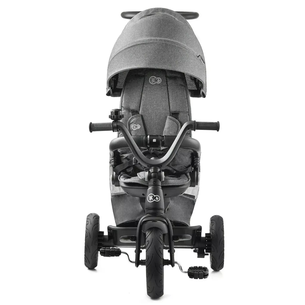 Дитячий велосипед Kinderkraft Easytwist Platinum Grey (KKRETWIGRY0000) (5902533914487) - зображення 2