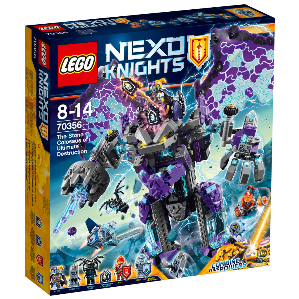 Конструктор LEGO Nexo Knights Кам'яний велетень-руйнівник (70356) - зображення 1