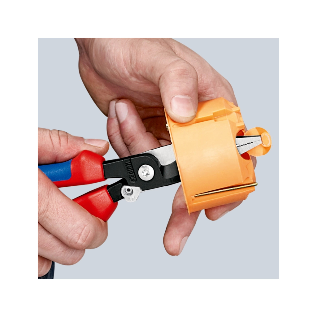 Плоскогубці KNIPEX електромонтажні (13 81 200) - picture 6