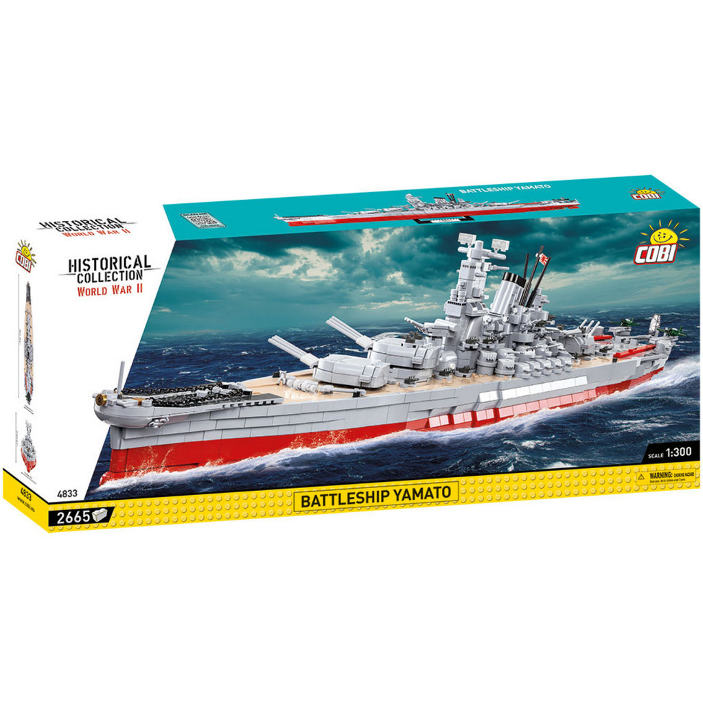 Конструктор Cobi Лінкор Ямато 1:300, 2665 деталей (COBI-4833) - зображення 1