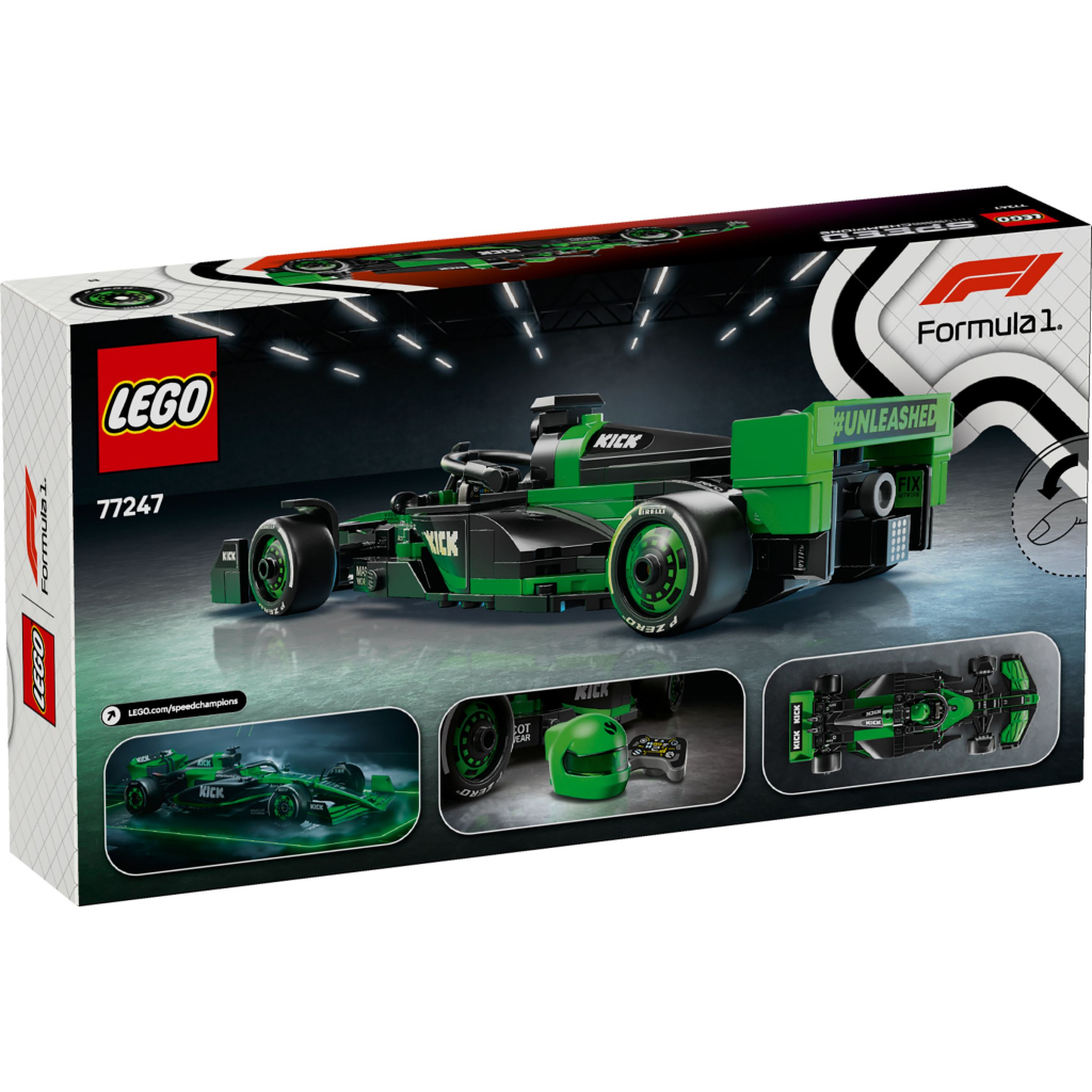 Конструктор LEGO Speed Champions Автомобіль для перегонів KICK Sauber F1 Team C44 (77247) - зображення 7