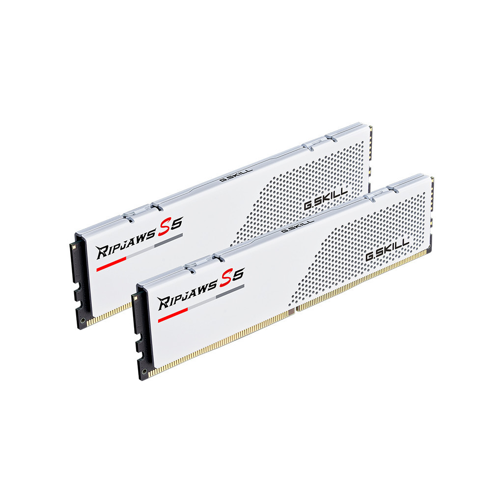 Модуль пам'яті для комп'ютера DDR5 32GB (2x16GB) 5200 MHz Ripjaws S5 White G.Skill (F5-5200J3636C16GX2-RS5W) - зображення 2