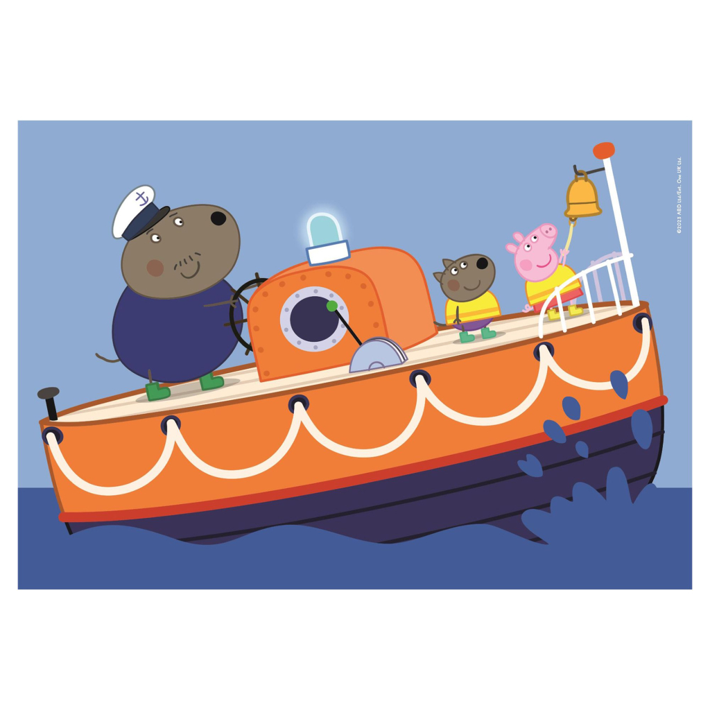 Пазл Clementoni 2 в 1 Peppa Pig, 2 по 20 елементів (24797) - зображення 4