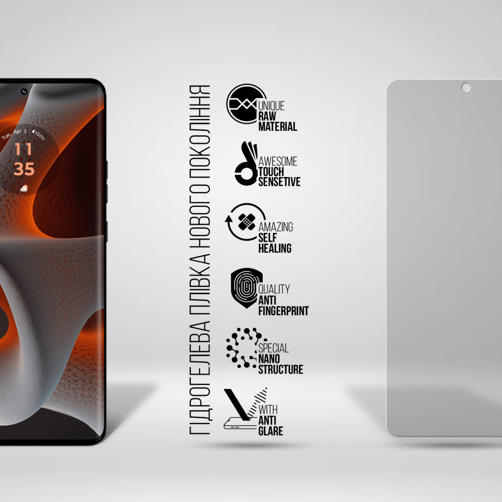 Плівка захисна Armorstandart Matte Motorola Edge 50 Pro (ARM77219) - зображення 2