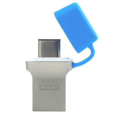 USB флеш накопичувач Goodram 64GB ODD3 Blue Type-C USB 3.0 (ODD3-0640B0R11) - зображення 3