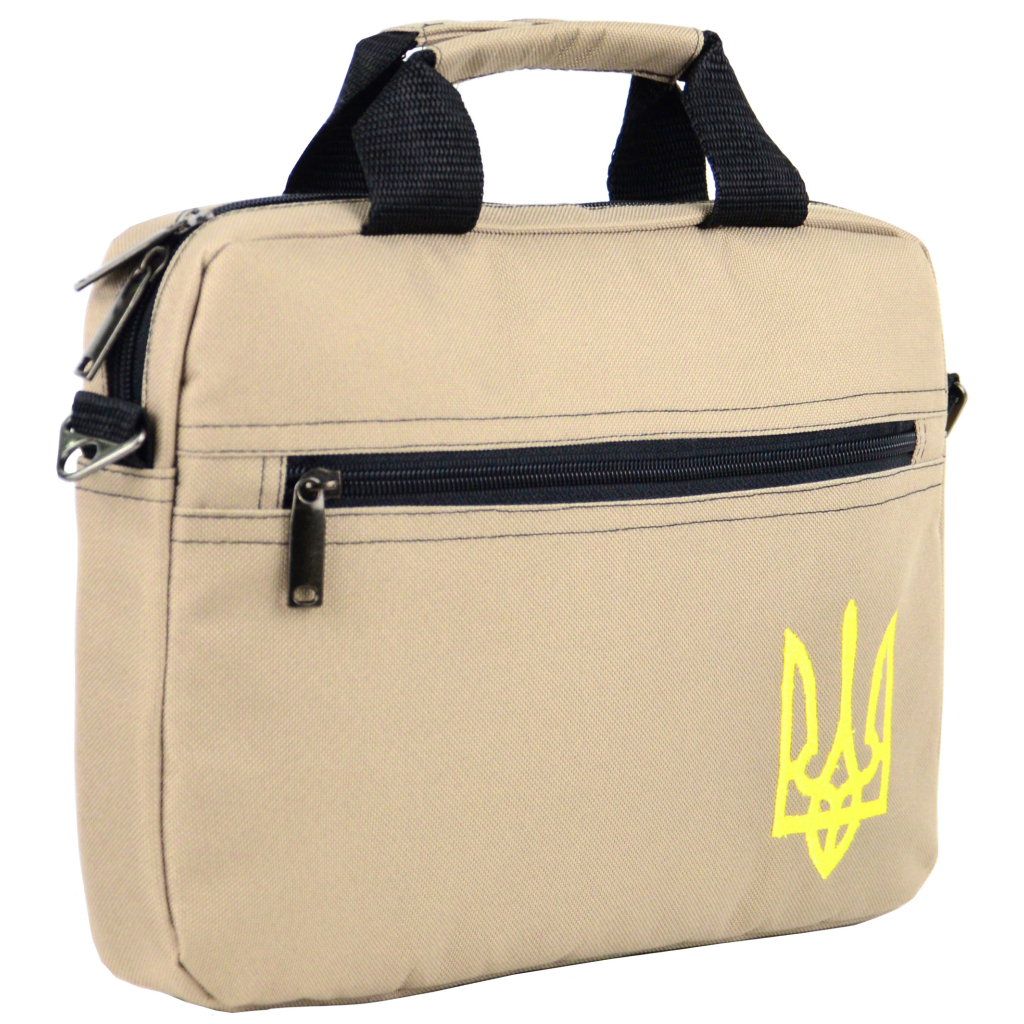 Сумка для ноутбука Porto 12'' PN12 TRIZUB Beige (PN12LB_TRIZ) - зображення 2