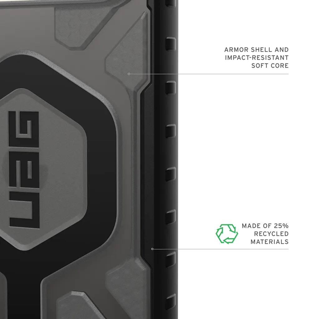 Чохол до мобільного телефона UAG Pathfinder Clear MagSafe Google Pixel 10 Pro XL Ash (614470113140) - зображення 6