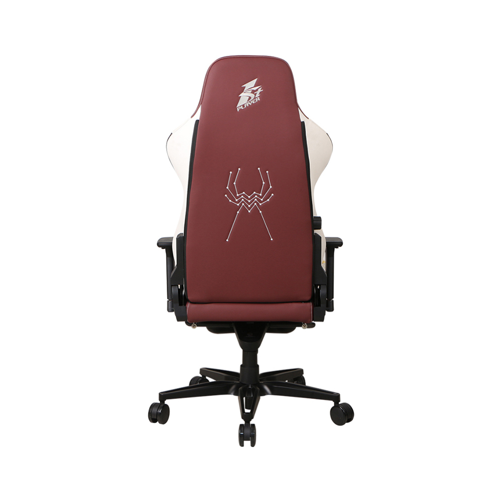 Крісло ігрове 1stPlayer Duke Black-White-Red (Duke BlackWhiteRed) - зображення 5