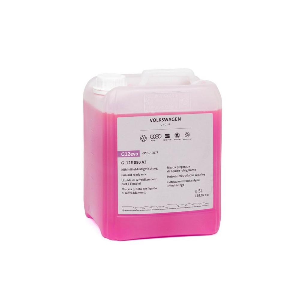 Антифриз VAG Coolant Ready Mix G12evo -35°C фіолетовий 5л (G12E050A3) - зображення 2