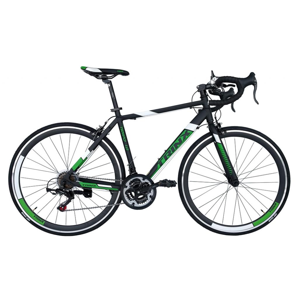 Велосипед Trinx Tempo 1.0 700C*500MM Matt-Black-Green-White (10030060) - зображення 1