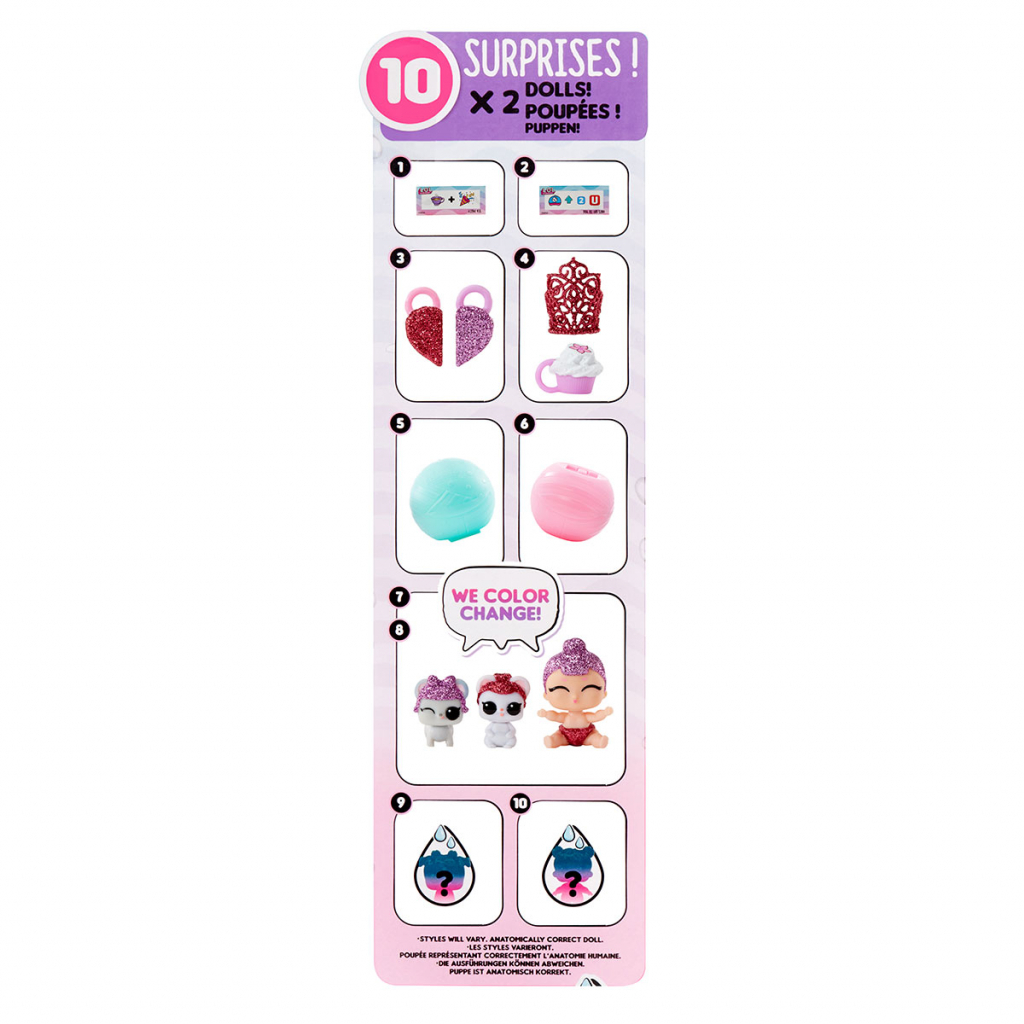 Лялька L.O.L. Surprise! серії Color change Me&My 2в1 – Сестричка та улюбленець (580768) - зображення 6