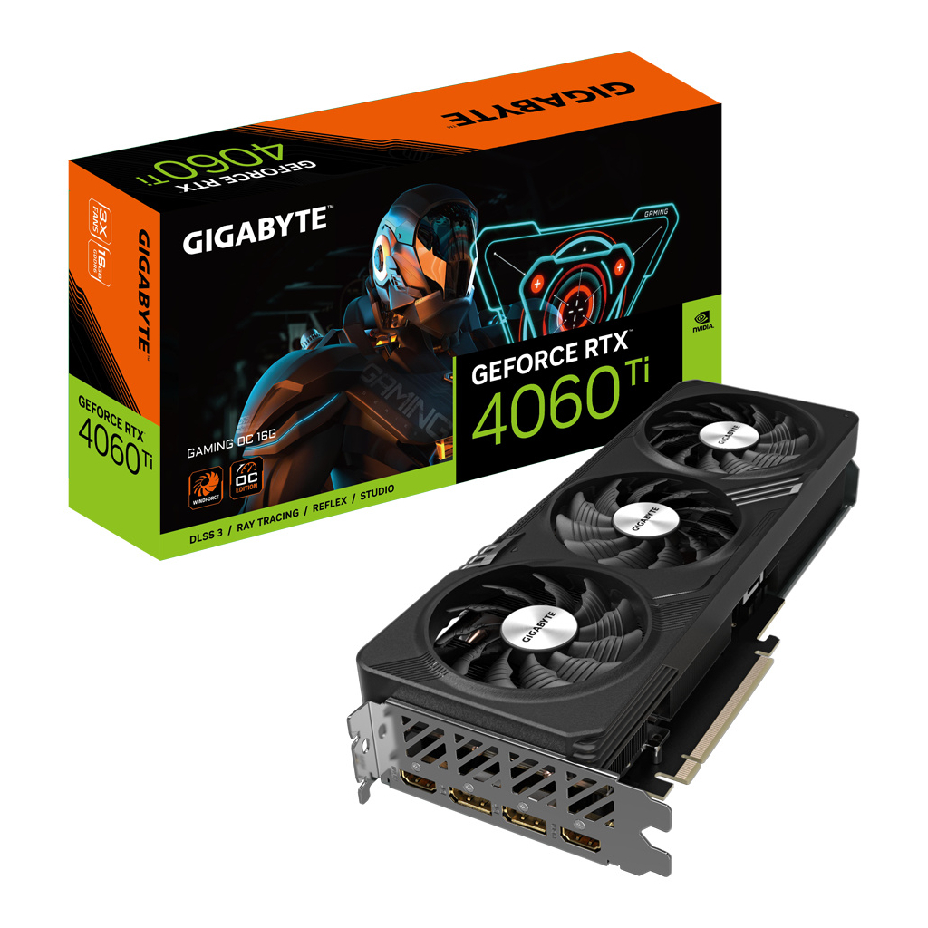 Відеокарта GIGABYTE GeForce RTX4060Ti 16Gb GAMING OC (GV-N406TGAMING OC-16GD) - зображення 8