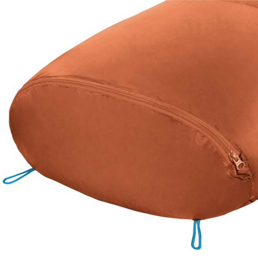 Спальний мішок Ferrino Lightec 500 Duvet +7C Russet Left (928099) - зображення 3