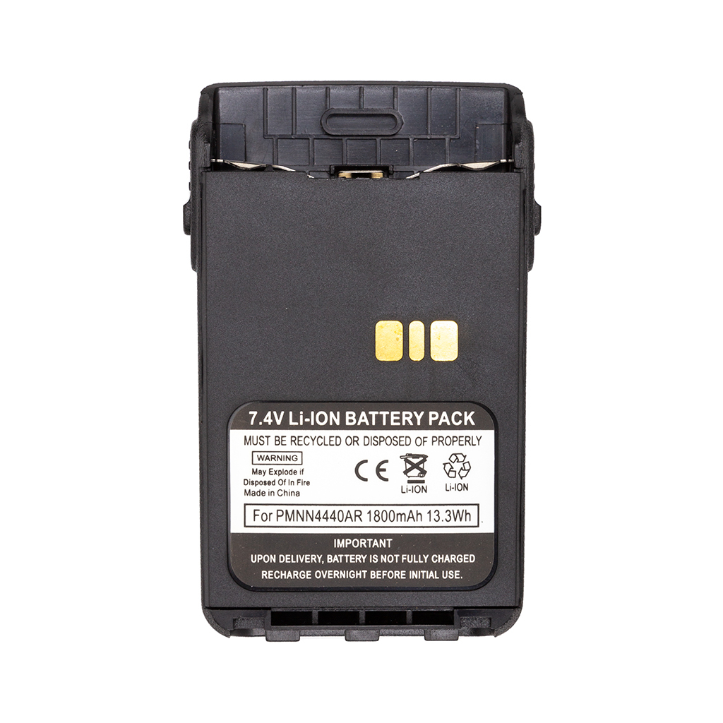 Акумуляторна батарея Motorola DP3441 Li-ion 7.4V 1800mA Power-Time (PTM-8550L) - зображення 4