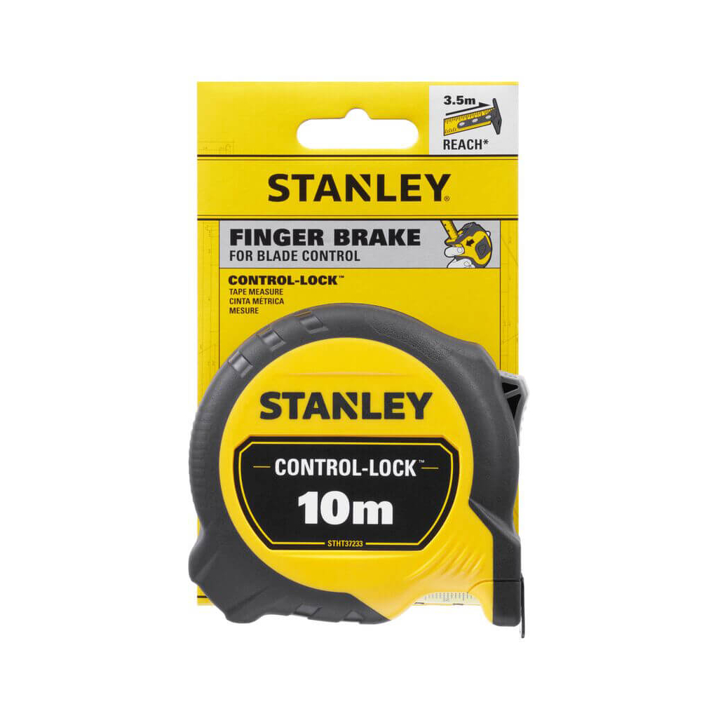 Рулетка Stanley CONTROCONTROL-LOCK 10мх25мм двостороння шкалаL-LOCK 10мх25мм, двосотроння шкала (STHT37233-0) - зображення 4