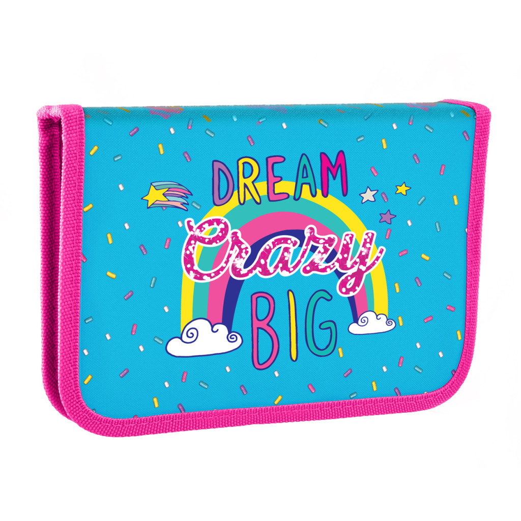 Пенал Yes Dream crazy твердий одинарний з клапаном (532868) - зображення 1