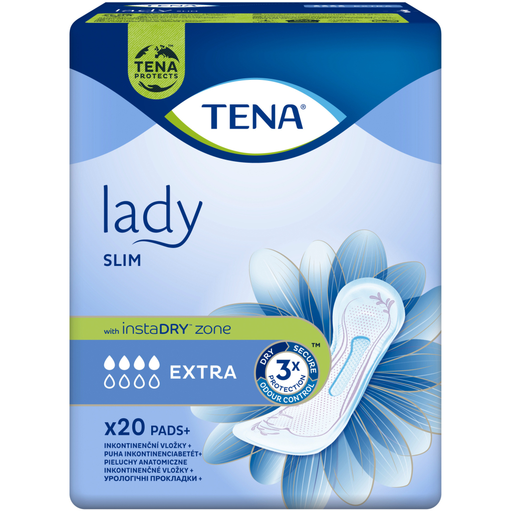 Урологічні прокладки Tena Lady Slim Extra 20 шт. (7322540034936/7322541451299) - изображение 2