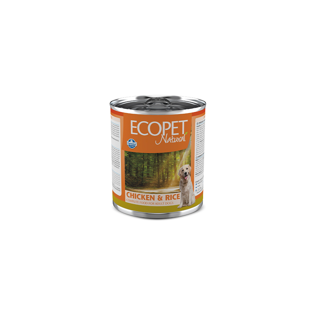 Консерви для собак Farmina Ecopet Dog Chicken & Rice з куркою 300 г (8606014106008) - зображення 1