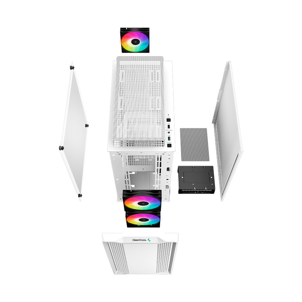 Корпус Deepcool CC360 WH ARGB (R-CC360-WHAPM3-G-1) - зображення 10