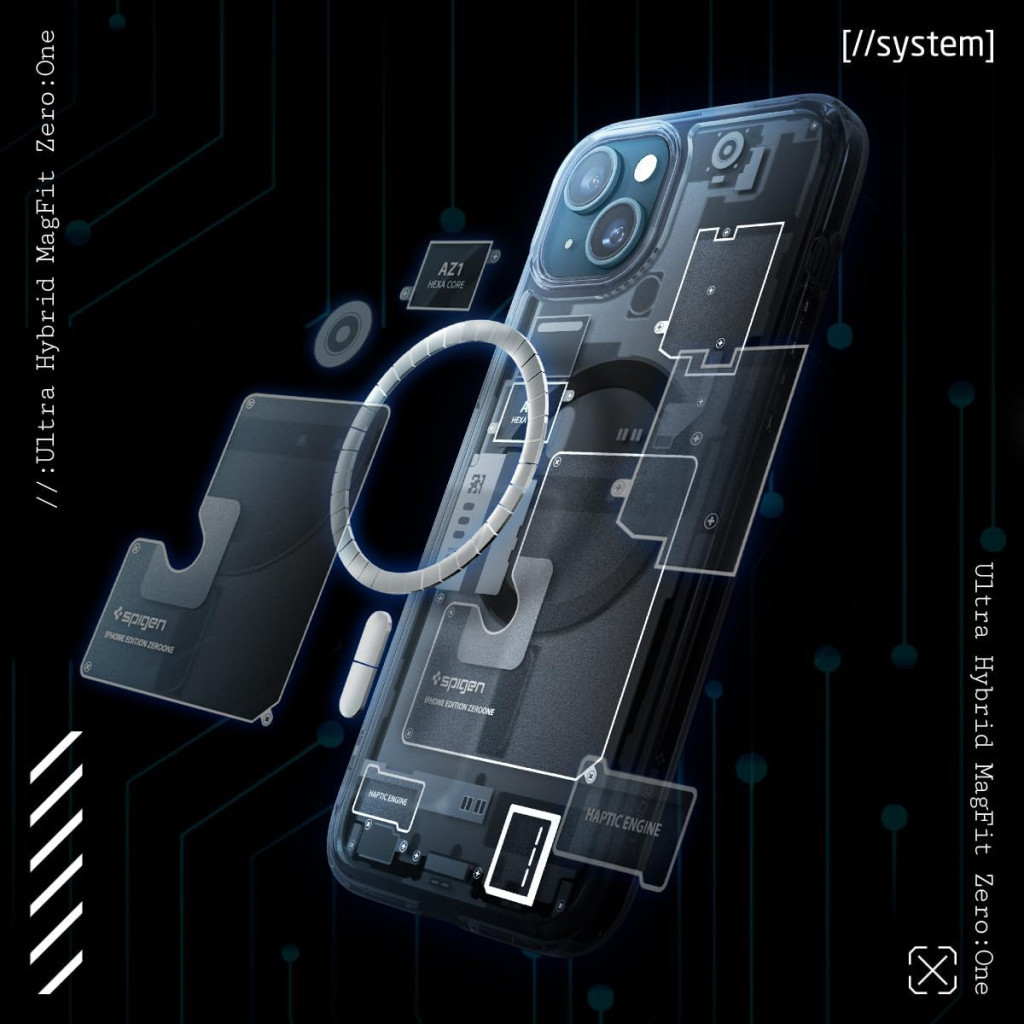 Чохол до мобільного телефона Spigen Apple iPhone 15 Ultra Hybrid MagFit Zero One (ACS06806) - зображення 5