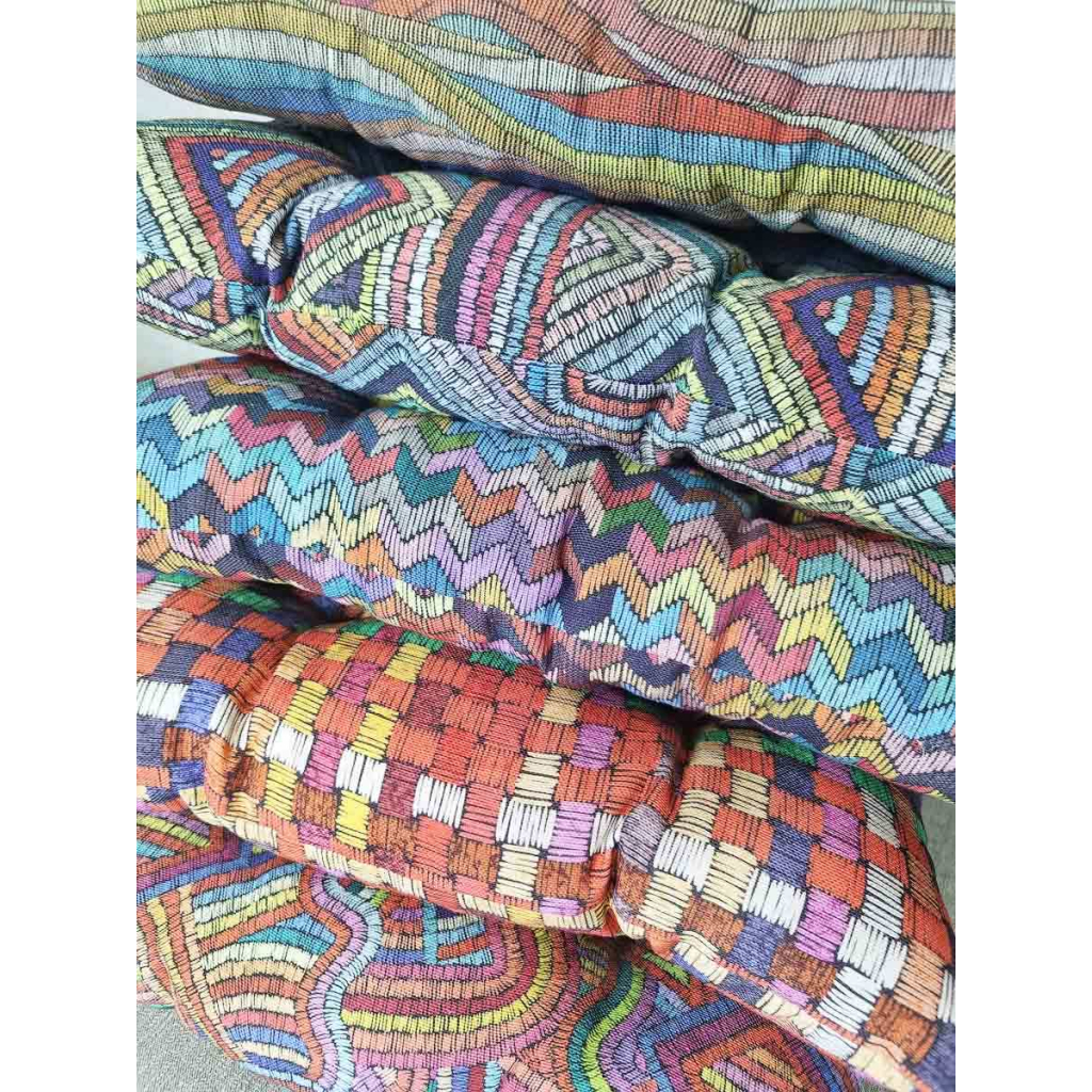 Подушка на стілець Прованс MixPrint 504 зігзаг 40х40 см (4823093449923) - зображення 3