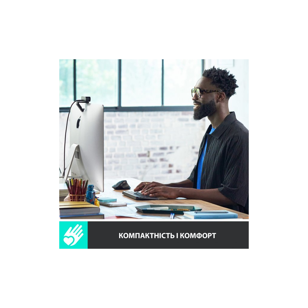 Клавіатура Logitech MX Keys Mini Wireless Illuminated UA Graphite (920-010498) - зображення 3