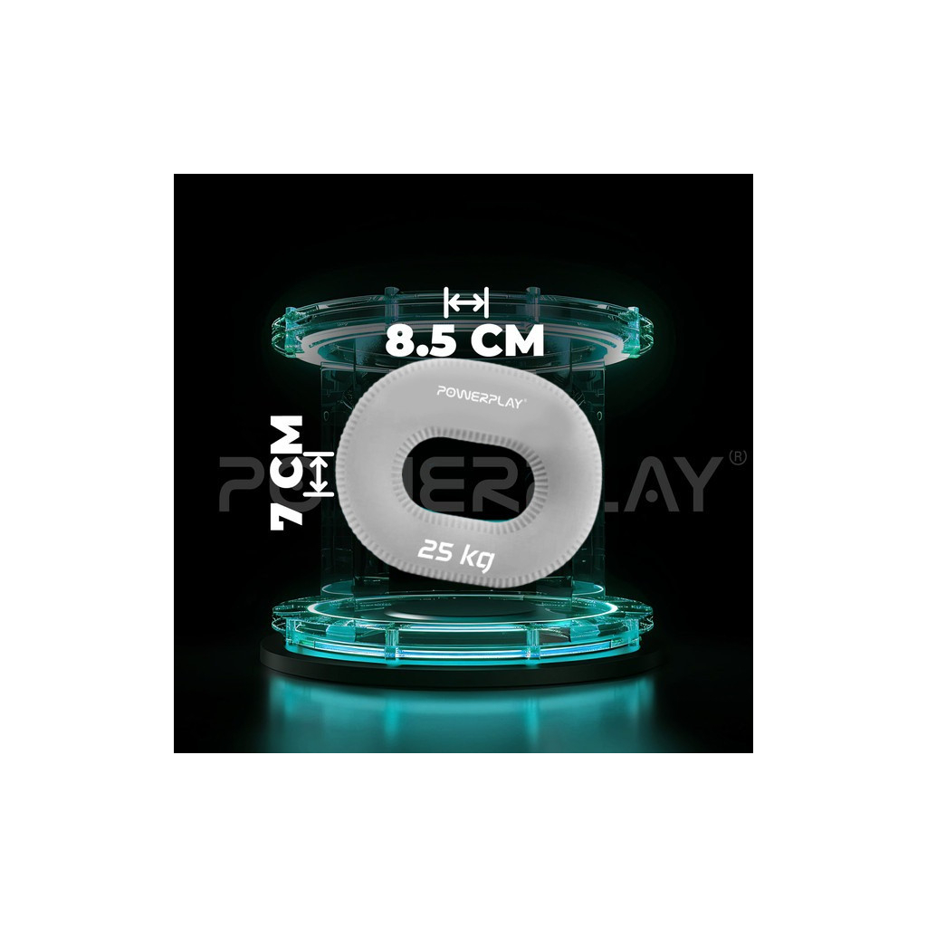 Еспандер PowerPlay PP-4336 Hand Grip Large 25 кг Сірий (PP_4336_Grey_25kg) - зображення 9