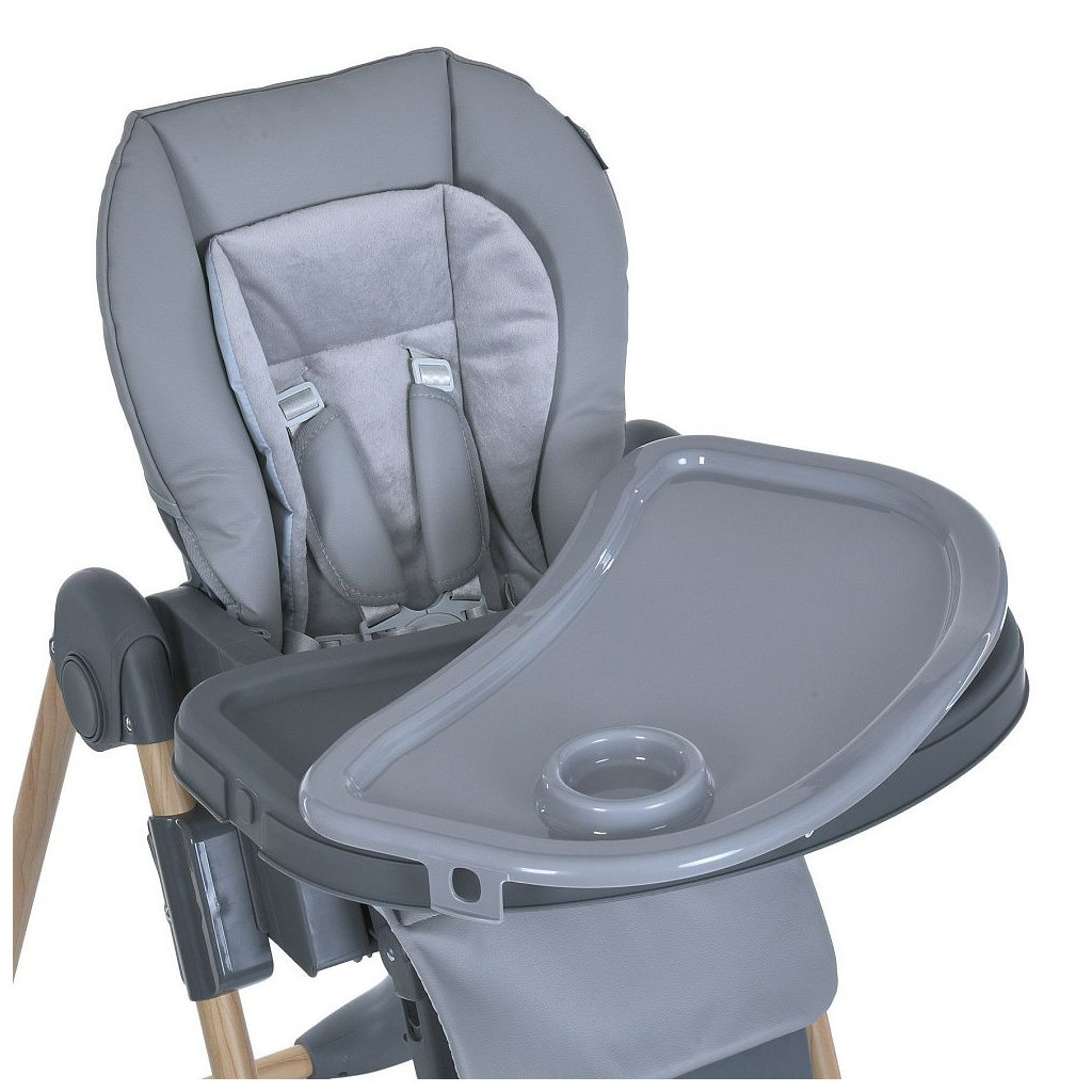 Стілець для годування El Camino ME 1115-W CRAFT gray (ME 1115-W gray) - зображення 11