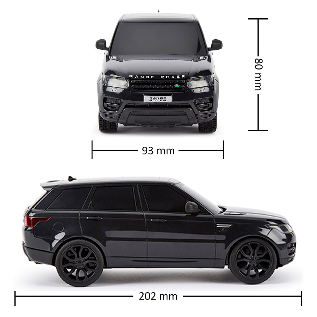 Радіокерована іграшка KS Drive Land Range Rover Sport 1:24, 2.4Ghz чорний (124GRRB) - зображення 6