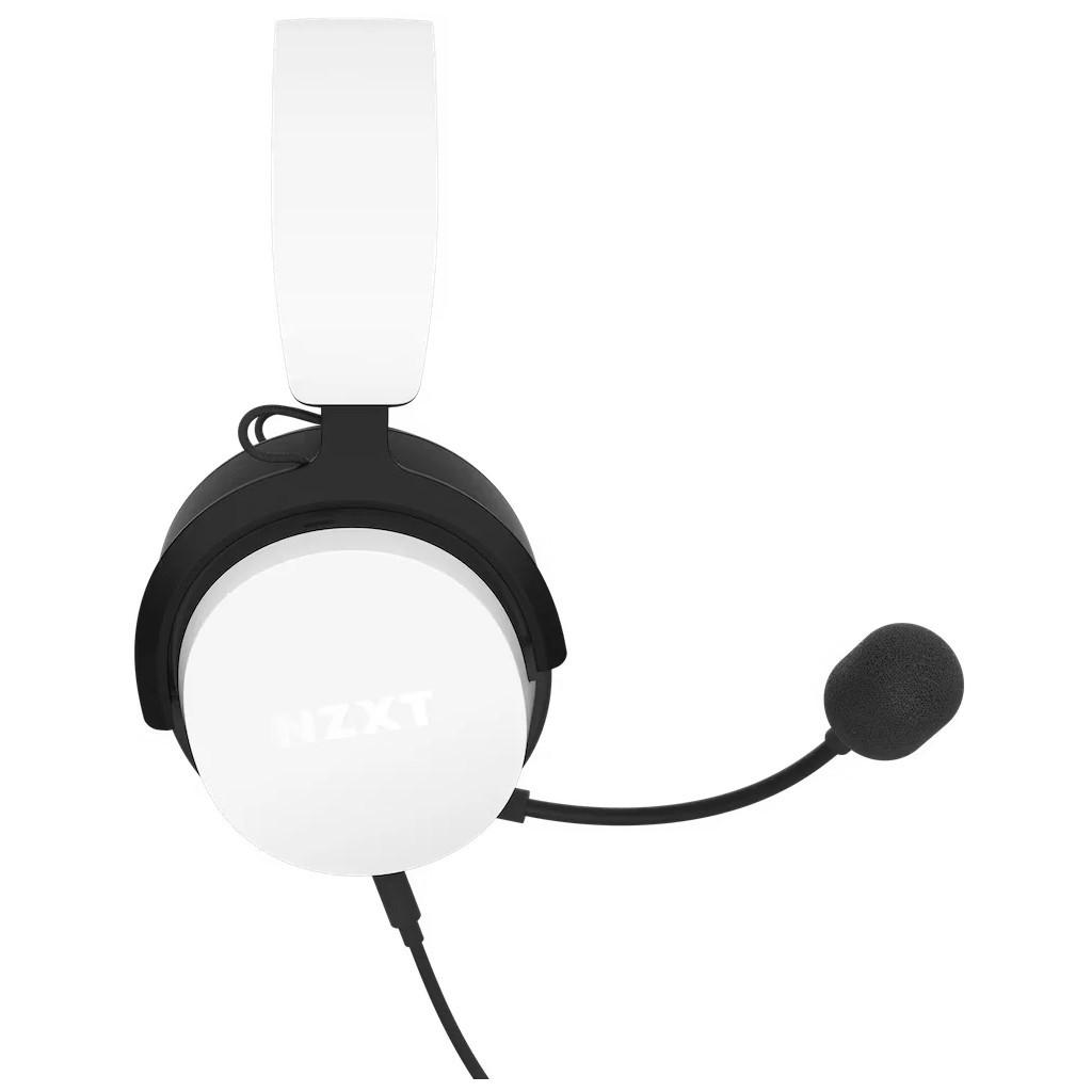 Навушники NZXT Wired Closed Back Headset 40mm White V2 (AP-WCB40-W2) - зображення 3