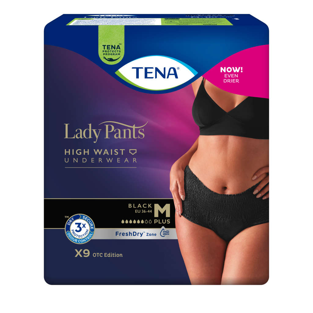 Підгузки для дорослих Tena Lady Pants Plus M для жінок Medium 9 шт Black (7322541130637) - зображення 2