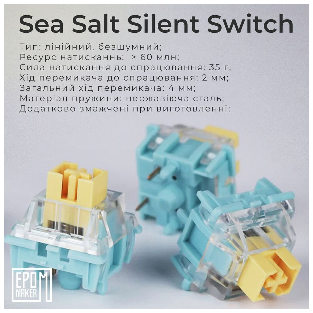 Клавіатура Epomaker TH80 Pro V2 75 Sea Salt Silent Switch Hot-Swap LCD Screen RGB Wireless/Bluetooth/USB UA Black (TH80-PROV2-B-SS) - зображення 9