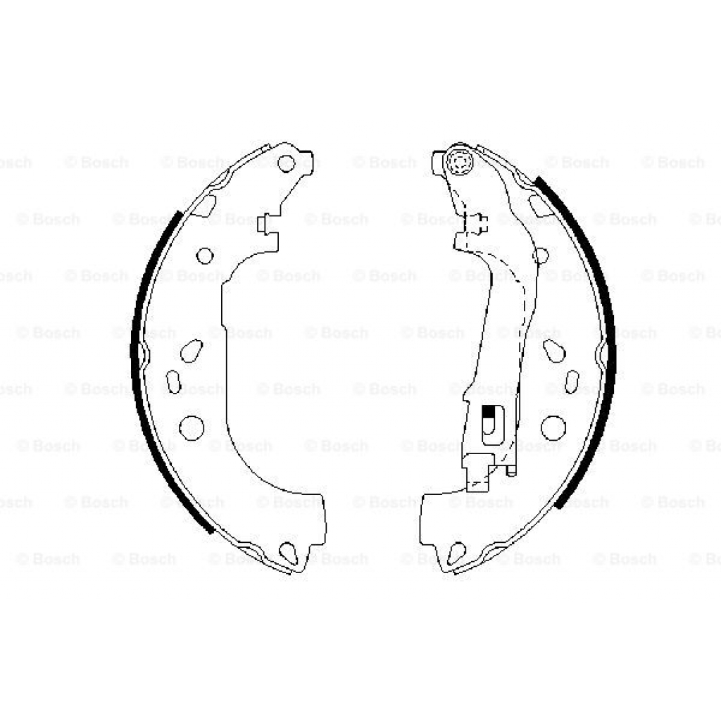 Гальмівні колодки Bosch 0 986 487 717 - зображення 5