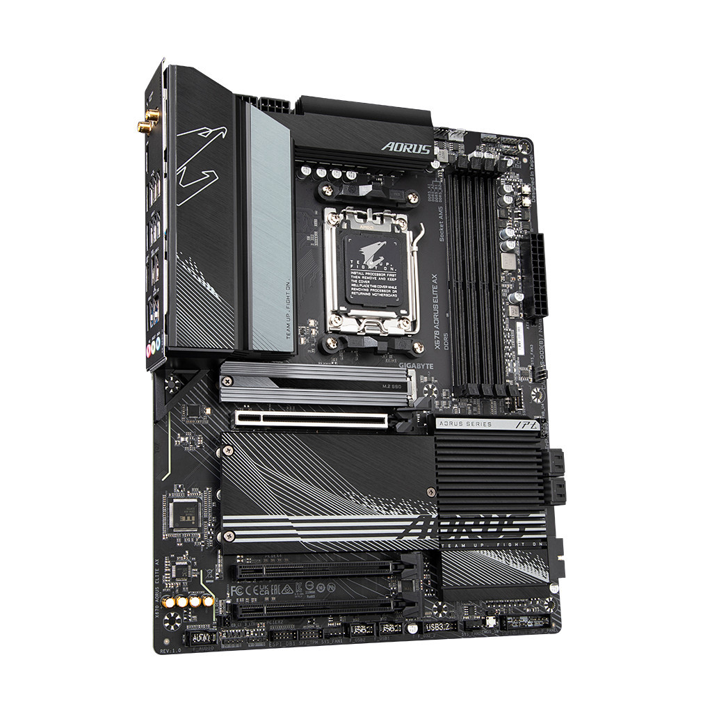 Материнська плата GIGABYTE X670 AORUS ELITE AX - зображення 3