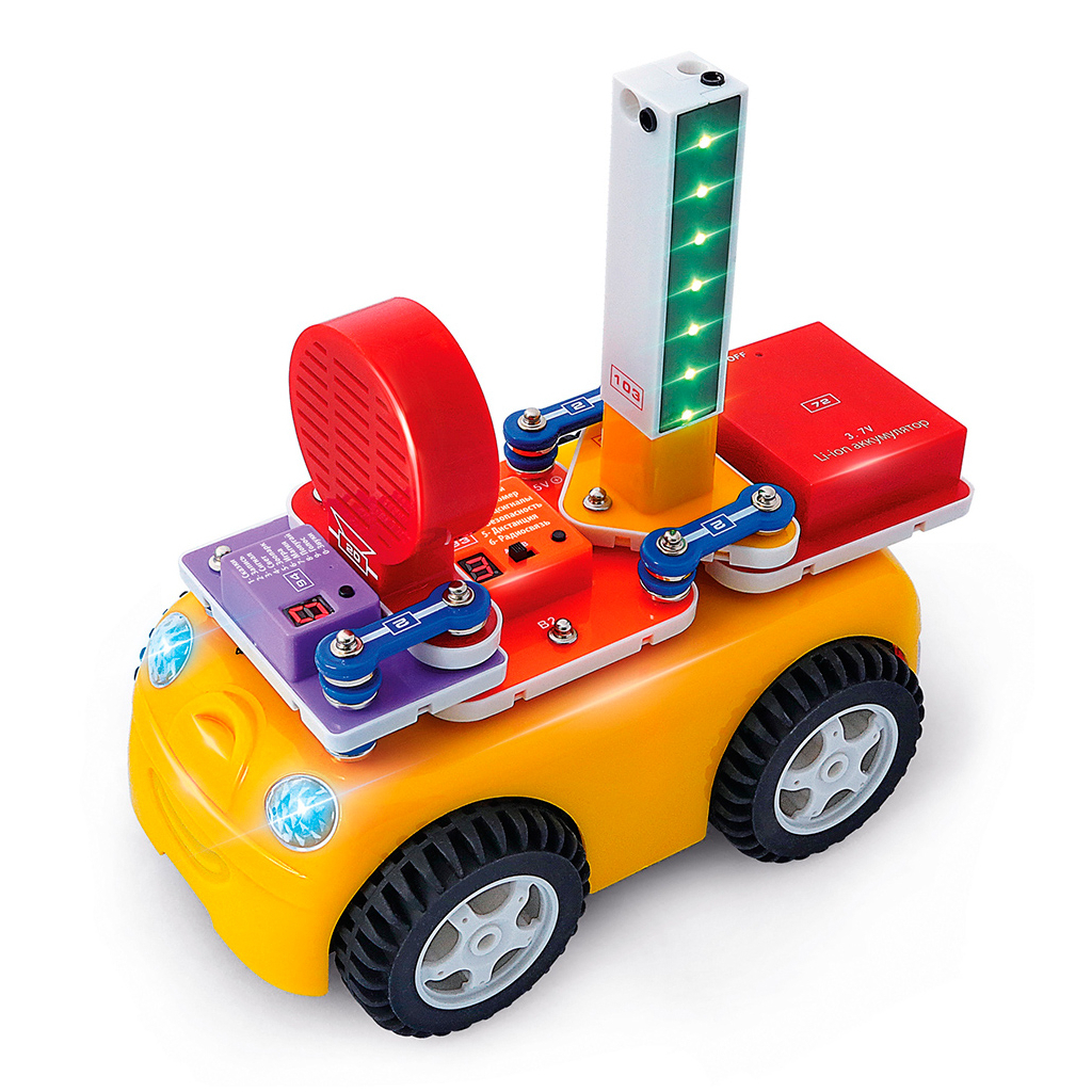 Конструктор ZNATOK Розумна машина 10 проектів (REW-K70691) - зображення 7