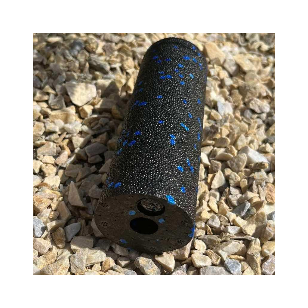Масажний ролик PowerPlay PP-4346 Mini EPP Foam Roller 15x5,3см Чорно/Синій (PP_4346_Blue_(15*5)) - зображення 3