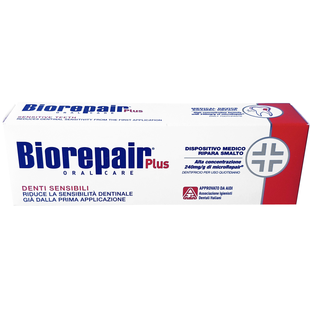 Зубна паста Biorepair Plus Професійне позбавлення чутливості 75 мл (8017331052648) - зображення 1