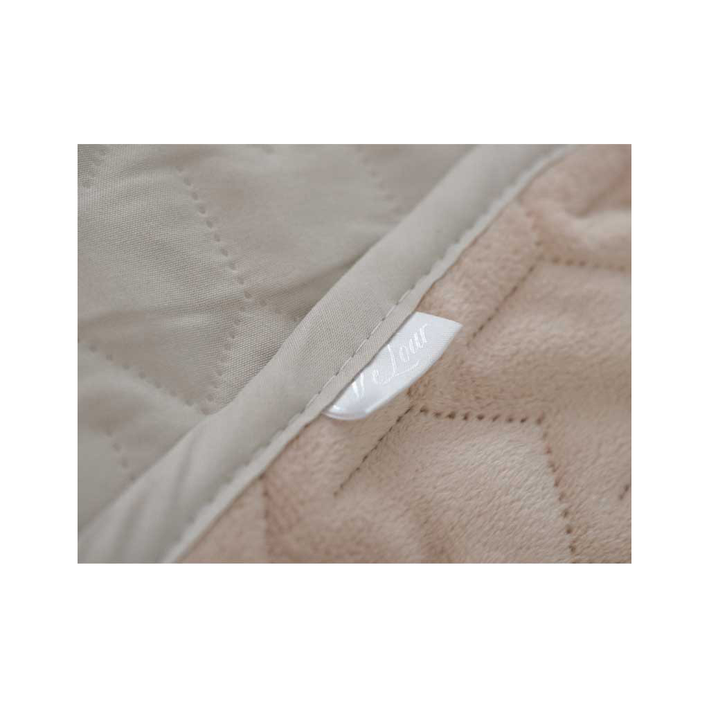 Покривало Руно двостороннє VeLour Мигдальне 180х220 см (340.55_Almond) - зображення 6