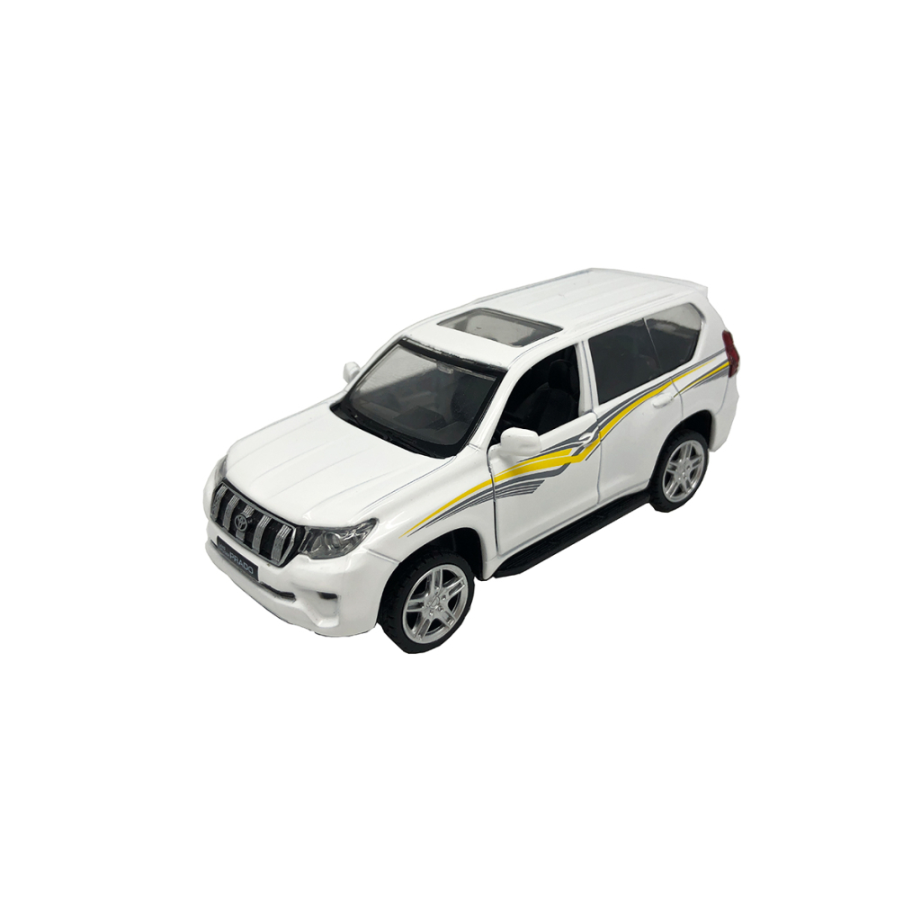 Машина TechnoDrive Toyota Land Cruiser Біла (250277) - зображення 1