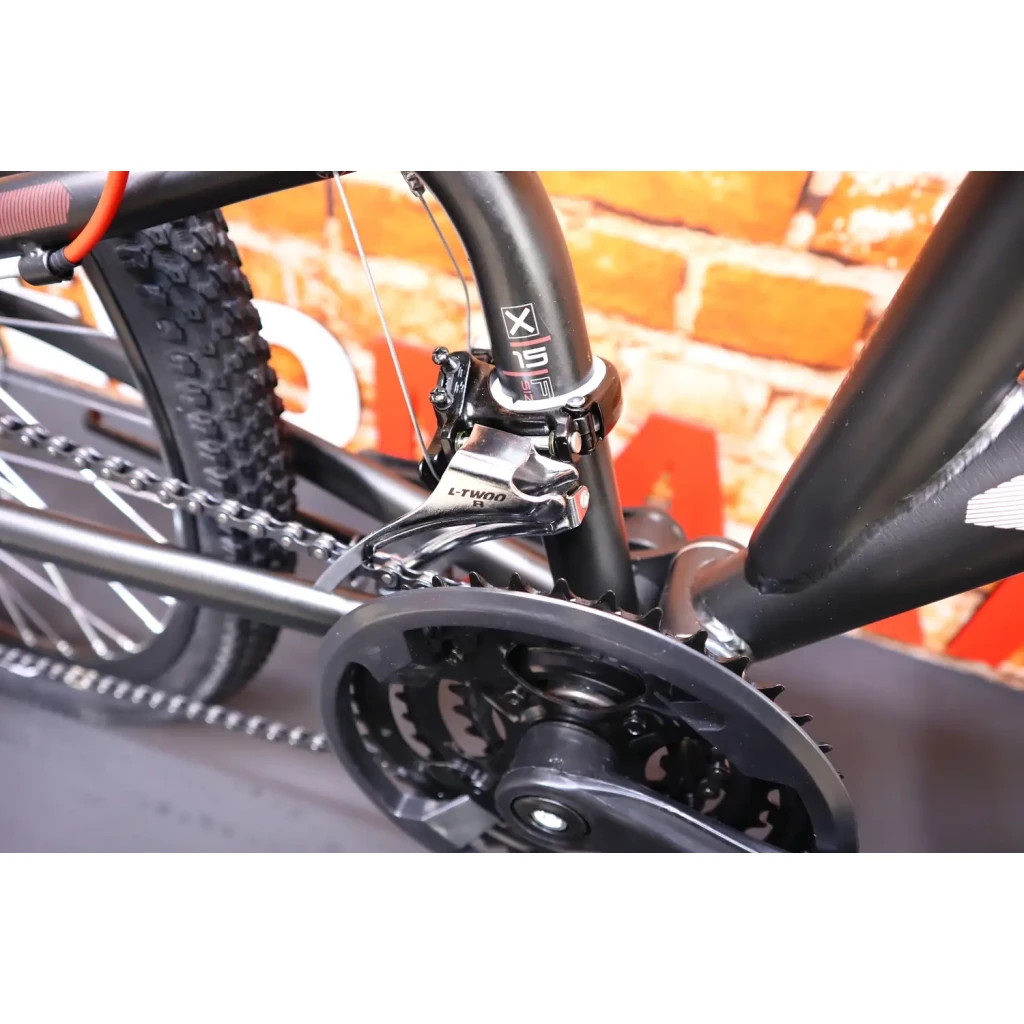 Велосипед Discovery Rocket AM DD 24" 15" ST 2024 Чорно-червоний (OPS-DIS-24-354) - зображення 10