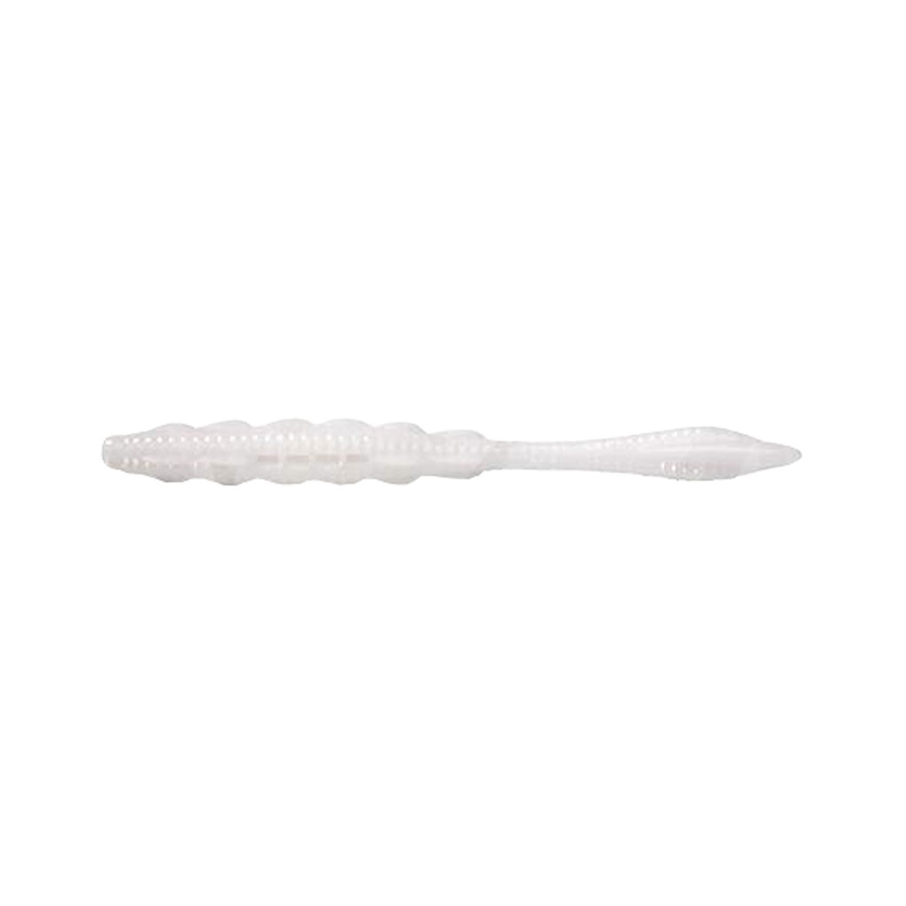Силікон рибальський FishUP Scaly Fat 3.2" 009 - White, cheese taste (8шт/уп) (1864.06.07) - зображення 1