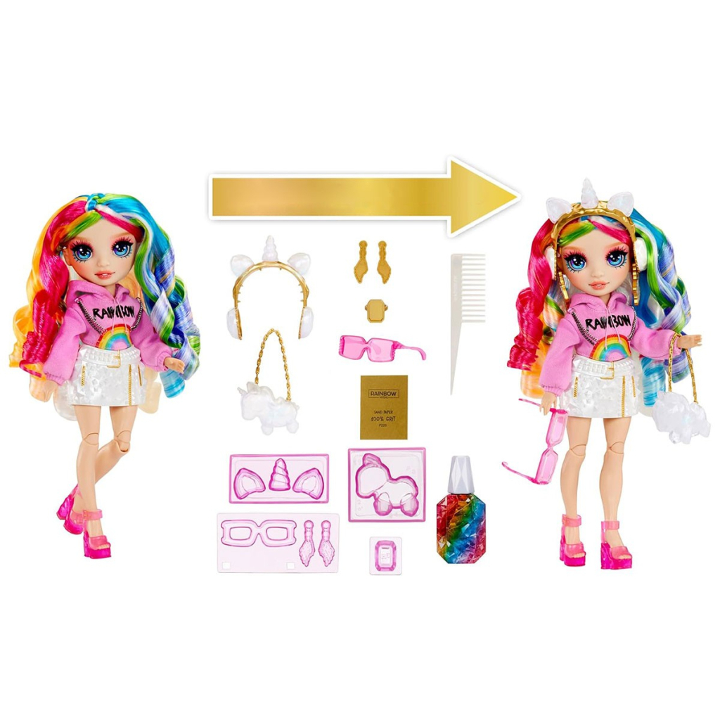 Лялька Rainbow High серії Creative Crystals - Амая (121411) - зображення 4