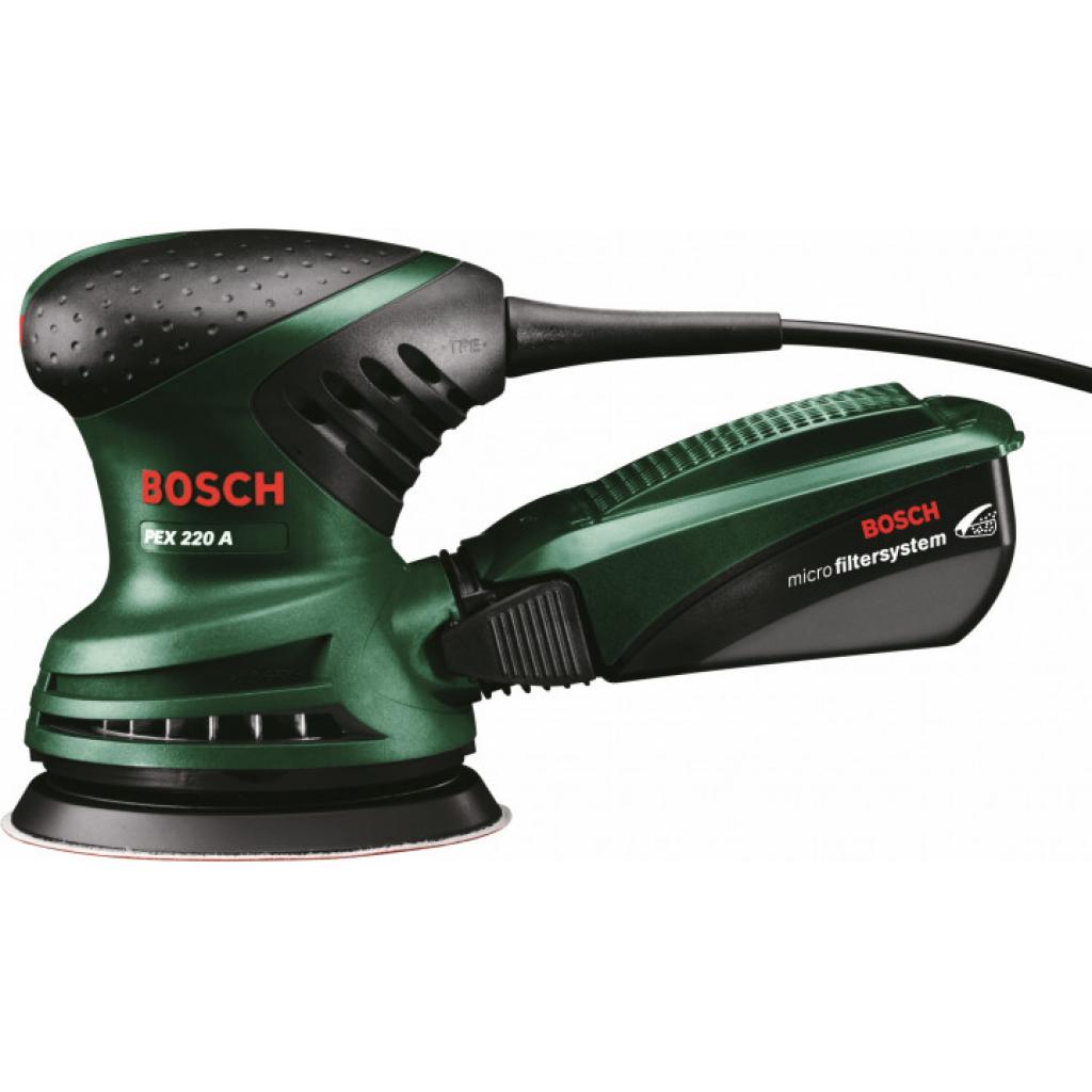 Шліфувальна машина Bosch PEX 220 A (0.603.378.020) - зображення 2