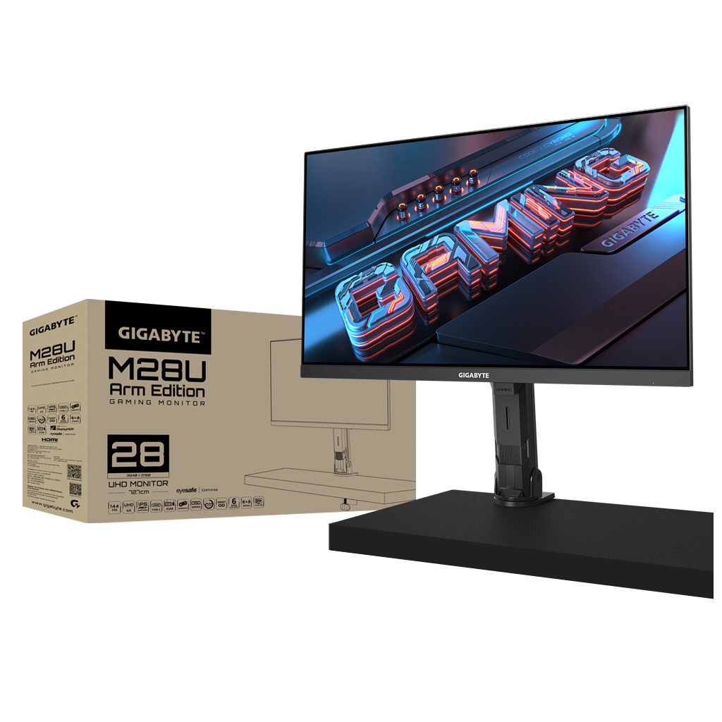 Монітор GIGABYTE M28U ArmEdition Gaming Monitor (M28U Arm Edition Gaming Monito) - зображення 9