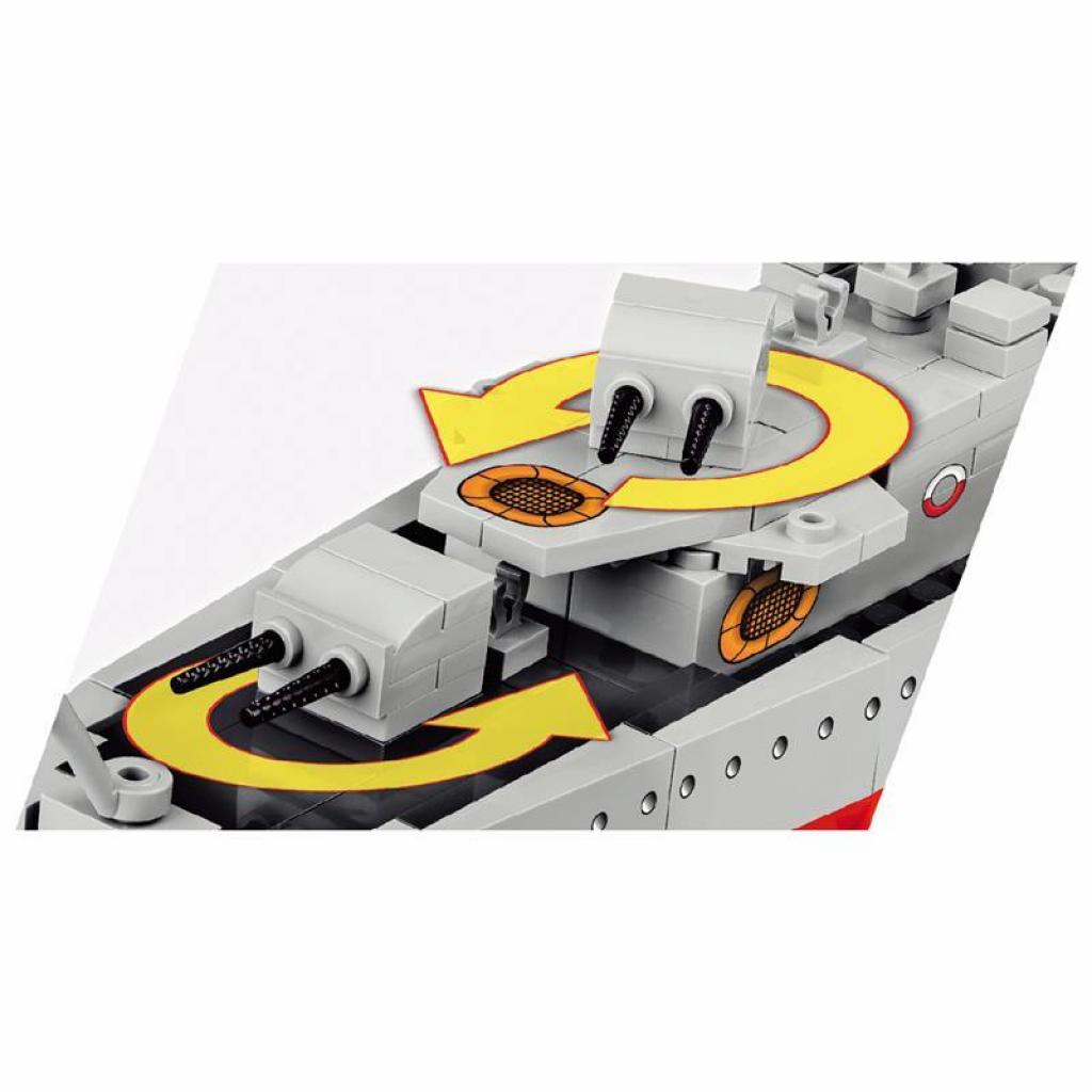 Конструктор Cobi World Of Warships Есмінець Блискавиця 680 деталей (COBI-3080) (5902251030803) - зображення 7