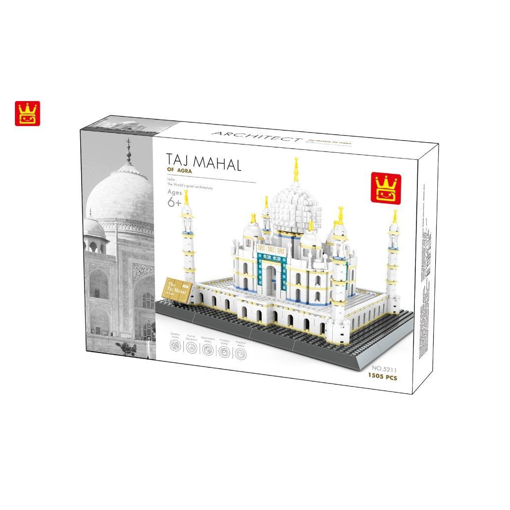 Конструктор Wange Тадж-махал, Агра, Індія (WNG-Taj- Mahal) - зображення 3