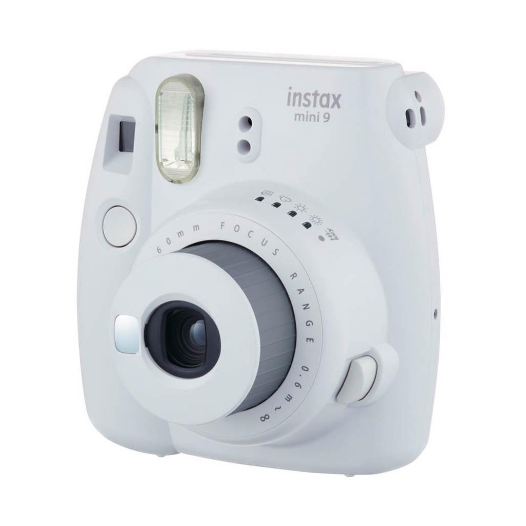 Камера миттєвого друку Fujifilm Instax Mini 9 CAMERA SMO WHITE TH EX D (16550679) - зображення 1