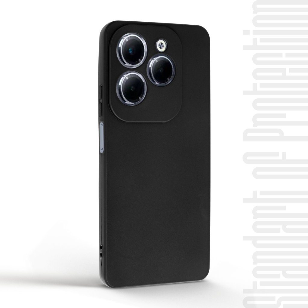 Чохол до мобільного телефона Armorstandart Matte Slim Fit Infinix HOT 40 Pro Camera cover Black (ARM73942) - зображення 2